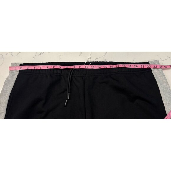 LACOSTE Size 3XLT Tall Graphic Logo Gray & Black Sweatpants NWT $130 - Picture 5 of 15